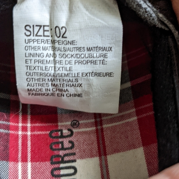 Black moccasin type slip on black shoes - Picture 3 of 3